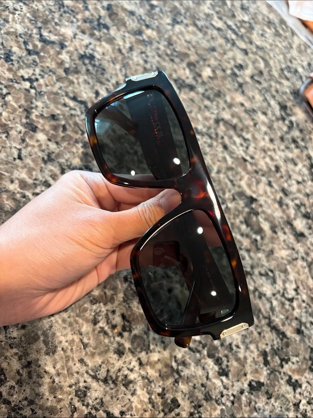 NWT MCM Havana Women’s Sunglasses with Crossbody Pouch Sunglasses